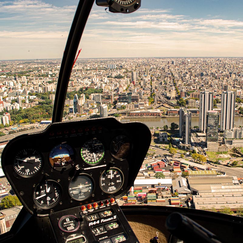 Unforgettable Helicopter Tour: Buenos Aires in the sky